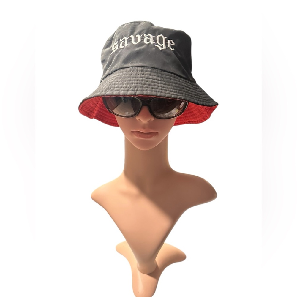 Supreme Red Bucket Hat - Picture 6 of 7